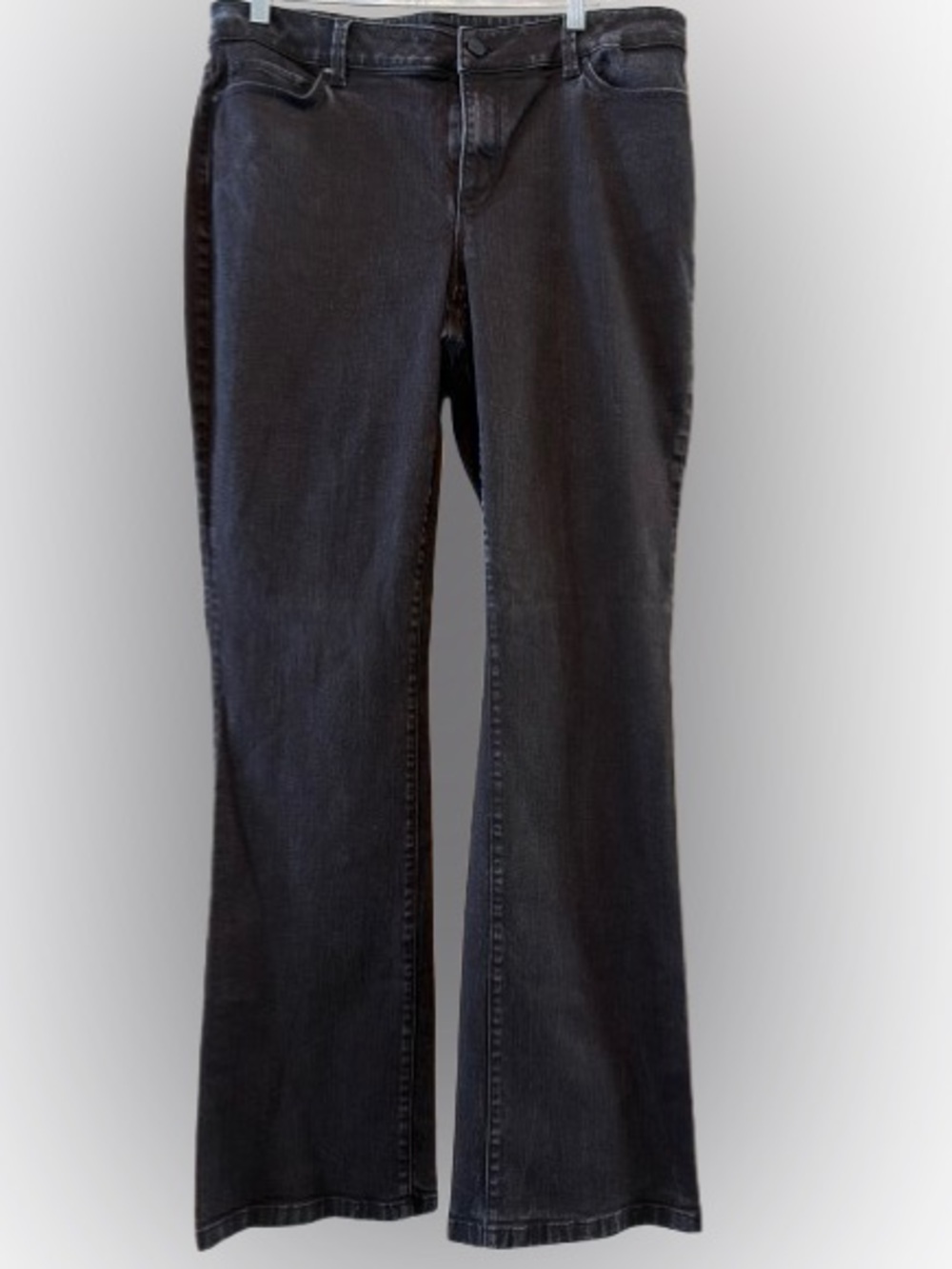 Ann Taylor Black Flare Jeans